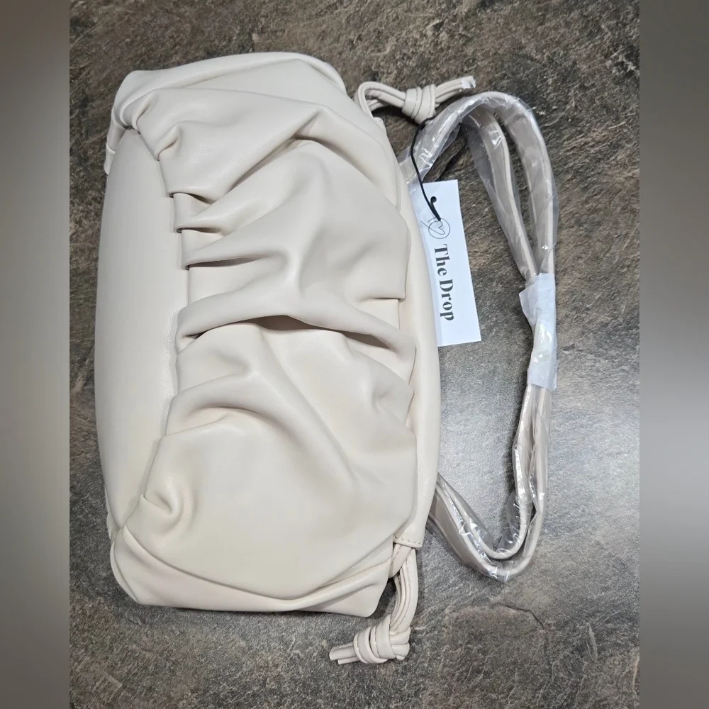 The Drop Shanae Scrunch Bag with Drawstring Closure #1108